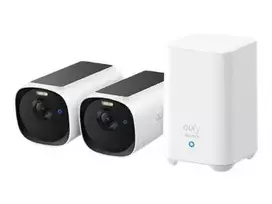 Vaizdo stebėjimo kameros Anker Eufy Cam E40 2-Cam Kit (HomeBase 2) White | Anker Eufy