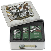 Vintažinis barzdos rinkinys PRORASO REFRESCHING, 1 vnt. (Dabar -13%)