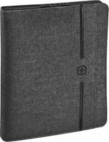 Wenger Wenger Affiliate Padfolio - 10 '' Organizer na tablety Segregator Segregator Notatnik Biznes Kobiety / Mężczyźni - Gray | 601360 | 7613329021828