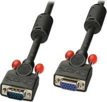 Kabel Lindy D-Sub (VGA) - D-Sub (VGA) 7.5m Black (JAB-2376551) | JAB-2376551 | 4002888363969