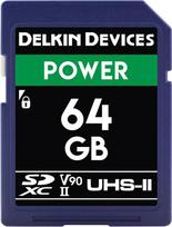 Karta Delkin Power 2000x SDXC 64GB Class 10 UHS-II/U3 V90 (DDSDG200064G) | DDSDG200064G | 814373022206
