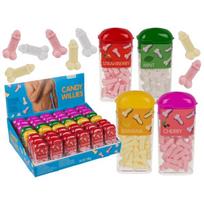 Penio formos saldainiai Penis Drops Display