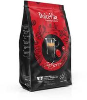 Dolce Vita Intenso — intensyvios stiprios kavos kapsulės 16vnt. (50% Arabica) (tinka Lavazza A Modo Mio* sistemai)