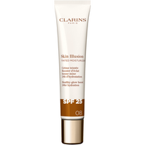 Clarins Skin Illusion Tinted Moisturizer SPF 25 tonuojantis kremas, atspalvis: 08, 40 ml
