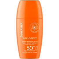 Lancaster Sun Sensitive Tinted Mattifying Fluid SPF 50 apsauginis fluidas nuo saulės, 30 ml