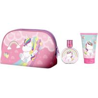 Air-Val Eau My Unicorn rinkinys vaikams (EDC, 50 ml + dušo želė, 100ml + kosmetinė)