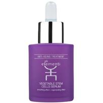 Gli Elementi Vegetable Stem Cells Serum stangrinantis veido odą serumas, 30 ml