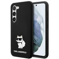 Karl Lagerfeld KLHCS23MSNCHBCK S23+ S916 black hardcase for Choupette, silicone black