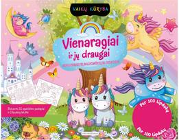 Vienaragiai ir jų draugai. Spalvinimo ir galvosūkių bloknotas - Nėra Autoriaus