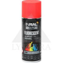 Aerozoliniai dažai INRAL FLUORESCEN raudona matiniai 400 ml.