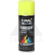Aerozoliniai dekoratyviniai dažai INRAL FLOROSENT geltoni 400 ml.