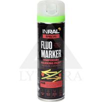 Aerozoliniai markiravimo dažai INRAL FLUOMARKER žalia 500 ml.
