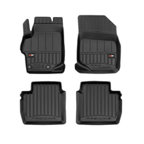 Kilimėliai Peugeot 301 Sedan / Citroen C-Elysee ProLine 3D Juodi