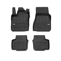 Kilimėliai Smart Forfour II / Renault Twingo III ProLine 3D Juodi