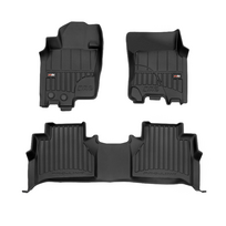 Kilimėliai Frogum 3D ProLine Nissan Navara IV 2014- Juodi