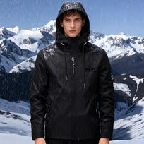 Spring and Autumn Men's Jackets Hooded Windbreaker waterproof jacket  Outdoor Loose Breathable Casual Top Outdoor Jacket Thin Coat S juoda