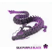 30CM 3D spausdintas krištolinis drakonas antistresinis fidget dekompresinis žaislas sukiojamas artikuliuotas tobula figūrėlė spindinčios akinančios spalvos