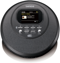Lenco CD-500 Discman CD/MP3/DAB+/Radio/BT AntiShock schw