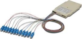 Digitus ZUB LWL splice cassette 12 Pigtails SC OM4 | A-96522-02-UPC-4 | 4016032319344