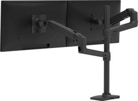 Ergotron LX - Befestigungskit (Doppelarm, hohe Säule) - für 2 LCD-Displays - mattBlack - Bildschirmgröße: bis zu 101,6 cm (bis zu 40 Zoll) | 45-509-224 | 0698833075700
