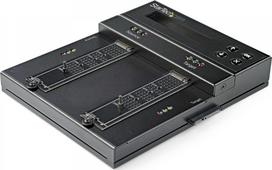 StarTech Selbstndiger M.2 SATA & M.2 NVMe Duplikator und Lscher - SATA/SSD Festplatten klonen/lschen fr M.2 PCIe AHCI/NVMe | SM2DUPE11 | 0065030891608