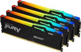 Kingston Fury Beast RGB, DDR5, 64GB, 5600MHz, CL40 (KF556C40BBAK4-64) | KF556C40BBAK4-64 | 740617335163