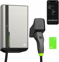Wallbox Green Cell HabuDen 22kW 32A - 7,5m cable with NFC | EVGC021B2275 | 5904326374683