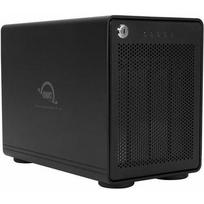 OWC ThunderBay 4 RAID 5 4-Bay External Storage Enclosure with Dual Thunderbolt 3 Ports for 4x 3.5 inch HDD or 4x 2.5 inch HDD | OWCTB3SRKIT0GB | 0812437029666