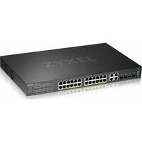 ZyXEL GS2220-28HP 24-Port + 4x SFP/Rj45 Gigabit L2 managed PoE+ , 375W | GS2220-28HP-EU0101F | 760559126766