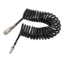 Atsilenkianti oro žarna Atspari spaudimui Patvari Lanksti Lengva Susukta oro žarna automobiliui, motociklui 5m/16.4ft