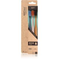 SOFTdent ECO Soft dantų šepetėlis 3 vnt.