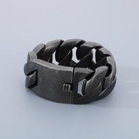 31 mm storio grandinėlės apyrankių rinkinys, valdingo charakterio didelės auksinės grandinėlės kubietiška grandinėlė titano plieno vyriškas karoliai Bracelet 20cm