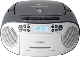 Reflexion CD-Radio DAB+, DAB, UKW AUX, CD, DAB+, Kassette, UKW, USB Weiß, Grau (RCR2260DAB/GR)