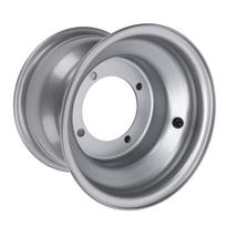 18X9.50 8 ATV Ratlankis Didelio Stiprumo Aliuminio Lydinys 8 Colių Ratlankio Stebulė Go Kartams Golfo Vežimėliams Sidabrinis