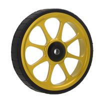 Aluminum Alloy Folding Bike Easy Wheel 82mm Widened Bearing Easy Wheel for Brompton 3sixty Folding Bike Gold
