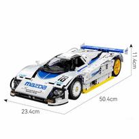 1:10 Techninis Auto 787B Ištvermės Lenktyninis Automobilis Modelio Rinkinys, 1797 VNT Sportinis Automobilis Hiperautomobilis Statybiniai Blokeliai Plytelių Dėlionė Žaislai Vaikų Dovana