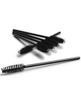 hairpearl vienkartiniai blakstienų šepetėliai nailono šereliai Biosmetics 50vnt