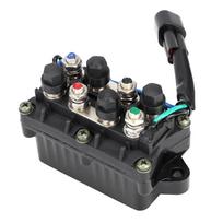 12V Galios Trimo Relė 61A81950100 Tinka Yamaha 250AG Pakabinamam Varikliui Pakeičia black