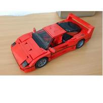 Classic Racing 10248 F40 Suderinamas MOC-10567 Sportinis automobilis 1158 VNT Sudūrimo surinkimo konstravimo kaladėlių žaislo modelis PASIDARYK pats Vaikų dovana Dovana