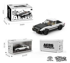 327PCS AE86 Building Block Car Classic TOYOTA JDM Vehicle Model Bricks Set With Display Box Adult Collection Kids DIY Toys Gifts