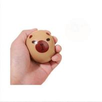 3cm Funny Squeeze Toy Slow Rebound MIni Capybara Cute Decompression Doll Soft mud Stress Relief Release Anxiety Toy Toy for Kids brown