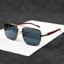 Retro Steampunk Square Metal Frame Fashion Sunglasses for Men and Women, Suitable for Events, Parties, Festivals Must Have