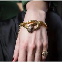 Medieval Cleopatra Pet Snake Bracelet Retro High Value Temperament Bracelet Premium Sense Bracelet