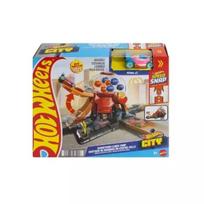 Hot Wheels Miestas: Baziniai trasų rinkiniai - Saldainių parduotuvė