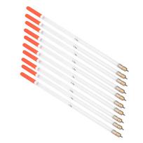 10 vnt Patvarios plastikinės žvejybos plūdės Bobber Stick Tube Daugiafunkcis žuvų pašarų jaukų priedai