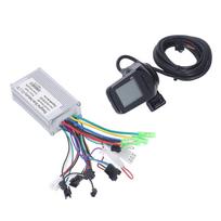 36 V 48 V 350 W elektrinio dviračio bešepetėlinio variklio valdiklio komplektas su S886 LCD ekranu, dviračio konversijos komplektu