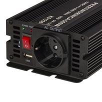 Įtampos keitiklis iš 12 V į 230 V 500/1000 W, mod. KD1256