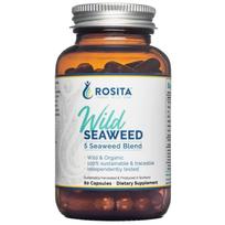 Rosita Wild Seaweed 5 jūros dumblių mišinys – 60 kapsulių