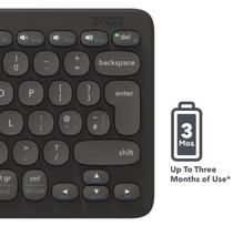 ZAGG Pro Keyboard 12 inch-Charcoal-Nordic (wireless charging on mat)
