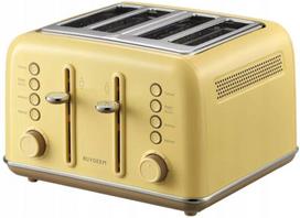 Skrudintuvas BUYDEEM 4 riekelių skrudintuvas, modelis DT640E, spalva Mellow Yellow, ES, BUYDEEM 4 Slice Toaster, model DT640E, color Mellow Yellow, EU DT640E-MY/EU